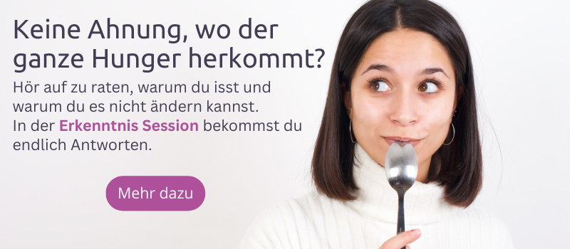 Wirklich Hunger, oder nicht? Bloggrafik Erkenntnis Session