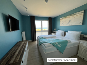 Auszeit am Meer - Schlafzimmer Apartment